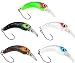 FISHN Fishy Set di Wobbler di Trota - Dimensioni 4 cm, Peso 1,3 g, Esche da Trota, Pozzi di Trota, Lampone di Trota, Esca di Trota per la Pesca di trote, salmerini e persici - Spin Fishing (5x)