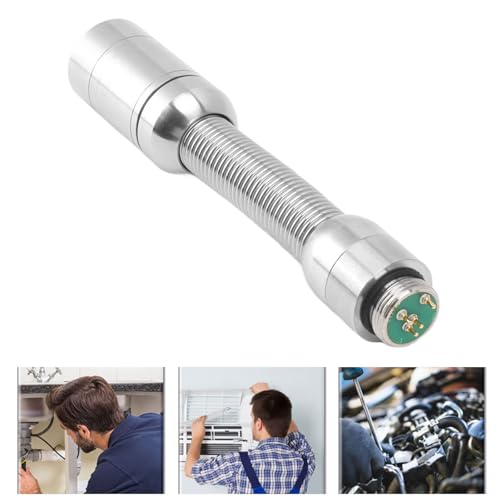 Sewer Inspection Camera Head Pipe Drain Endoscope Camera IP68 with 12 LED Lights for Pipeline Inspection