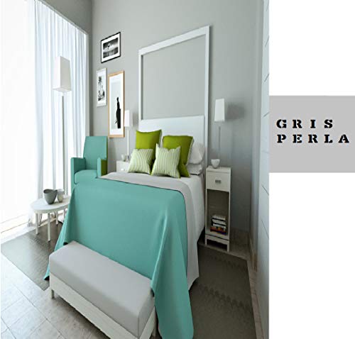PINTURA VINILICA MATE ANTIMOHO INDIANA (4 LTS) (Gris perla)