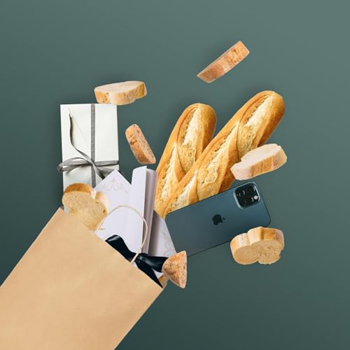 Switory Brown Gift Bags 50pcs, Kraft Party Bags 8x4.75x10.5 Inch Paper Bag with Twisted Handles for Party Favor, Thankgiving,Christmas,Birthday, Wedding - Image 7