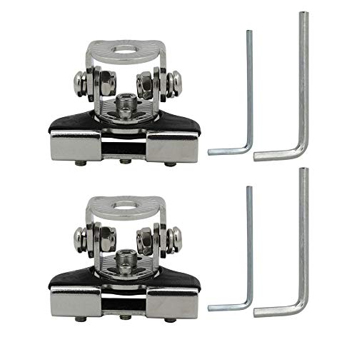 Ditch Lights Mounting Bracket 2Pcs Universal Mounting Bracket Fit for Car Led Ditch Lights Offroad Driving Work Lights Clips Holder Install On Engine Cover Hood SUV Offroad Car Truck ATV All Car Model