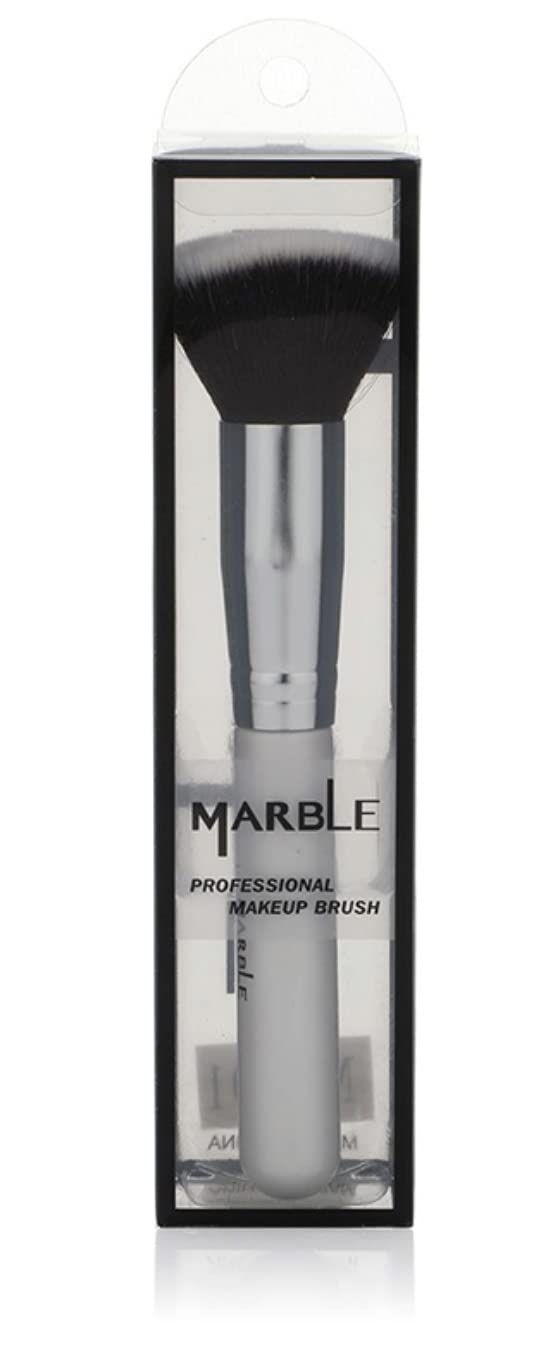 Easy way Marble flat brush M002 for foundation and concealer with synthetic fibers are ultra-soft that doesnt damage the makeup underneath