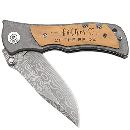 XJF Engraved Pocket Knife