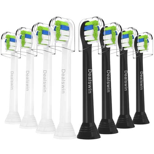 【2026進化モデル】Dealswin フィリップス 電動歯ブラシ 対応 philips sonicare 用の 替えブラシ 歯垢除去 替えブラシヘッド ダイヤモンドクリーン イージークリーン などと互換性ありの商品画像（Amazon）
