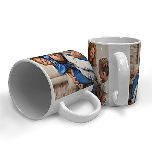 LolaPix Tazas Personalizadas. Taza de Café. Personalizada con Foto y Texto. Tazas Originales para Regalar. Personalizar Regalos. Capacidad 330ml. Descuentos por cantidad - imagen 3