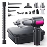 REWONDER Handheld Car Vacuum Cleaner, 22000Pa & 110000RPM Powerful Suction Car...