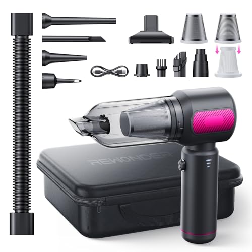 REWONDER 22000Pa Handheld Car Vacuum