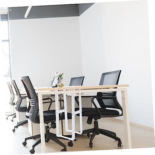 1 unidad de soporte ajustable para torre de computadora de acero al carbono, montaje colgante bajo el escritorio, marco estable para cables ordenados y fácil instalación, apto para gabinetes miniatura 3