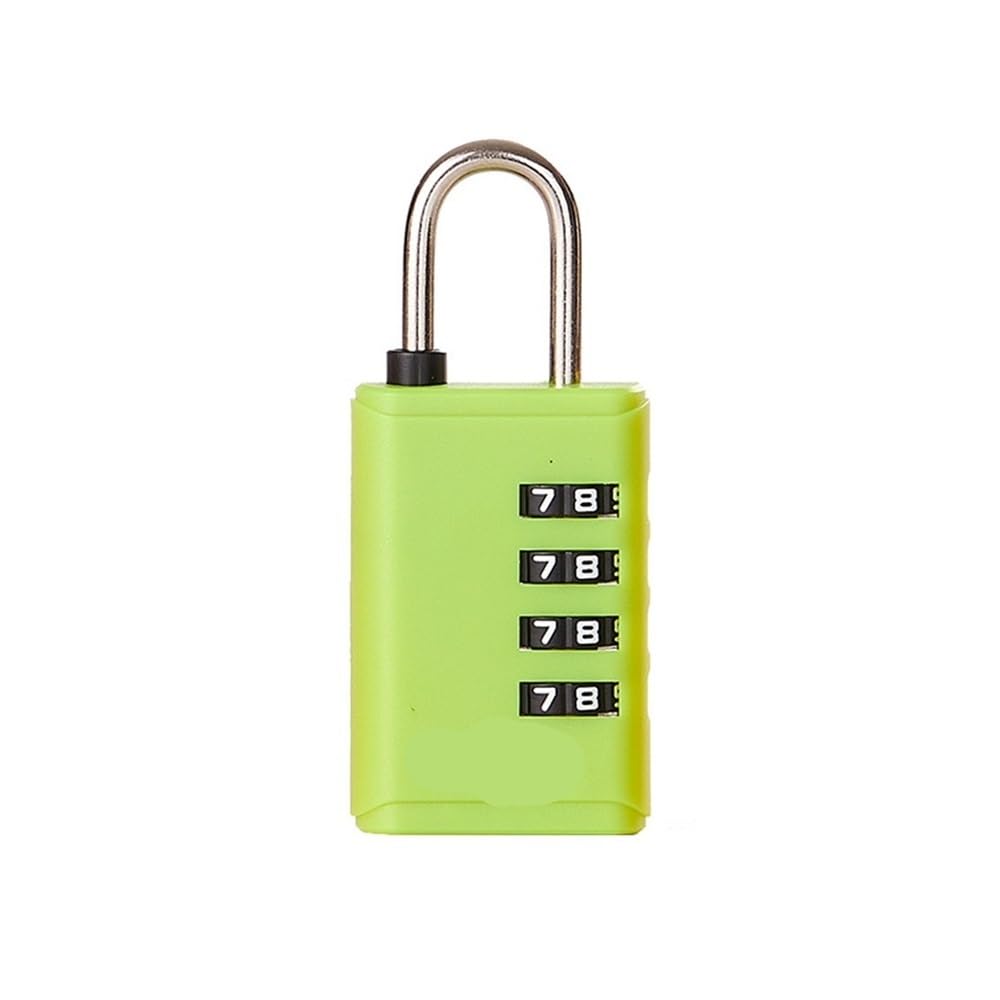Suitcase Locks, Customs 4 Digit Combination Lock Luggage Padlock Multicolor(Groen)