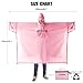 Andake Waterproof Durable Rain Poncho,Reusable Rain Jacket for Outdoor Activities and Emergencies,Lightweight, Wrinkle-Resistant Rain Gear with Transparent Viewing Window, for Men and Women
