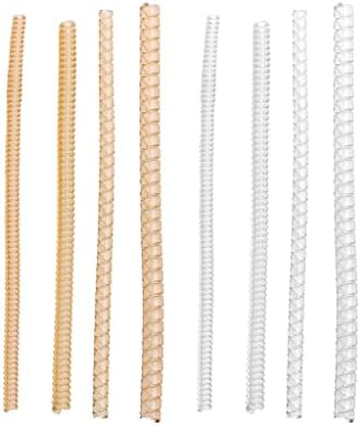 8Pcs / Set Practical Rings Tightener Sizer Adjusters Resizer Fit Almost Any Rings 4 Different Sizes for Loose Guard Tightener for Loose Invisible