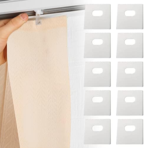 10 Sets of Clear Vertical Blind Repair Tabs / Vertical Blind Tabs / Blind Fixers - 20 Total Tabs (10 Sets) and 2 Alcohol Wipes