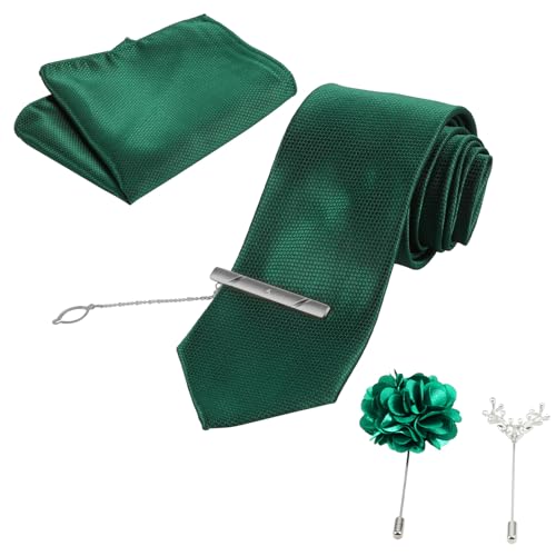 Set de 5 Piezas Corbata para Hombre con Accesorios miniatura 1
