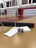Grip Spritz Court Mop - 7' Damp Mop - Basketball Gym Floor Cleaning System, Hardwood, Tile Sport Court, Composite, Wrestling Mat Surface Clearner - Commercial, Industrial, Wet & Dry Towel System