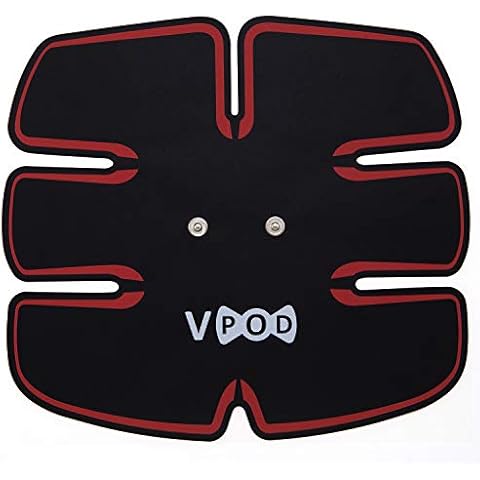 VPOD Wireless Tens Unit Muscle Stimulator Electrode Pads for Abs Strength and Abdominal Definition - Large- Pod Sold Separately Cover