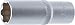 Produktbild BGS 2949 | Steckschlüssel-Einsatz Super Lock, tief | 12,5 mm (1/2") | SW 19 mm | lang | Wellenprofil | CV-Stahl