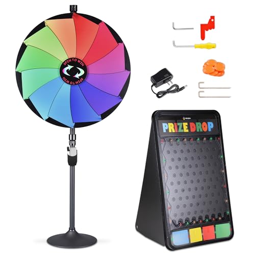 WinSpin 36-in Prize Wheel & Prize Drop Board