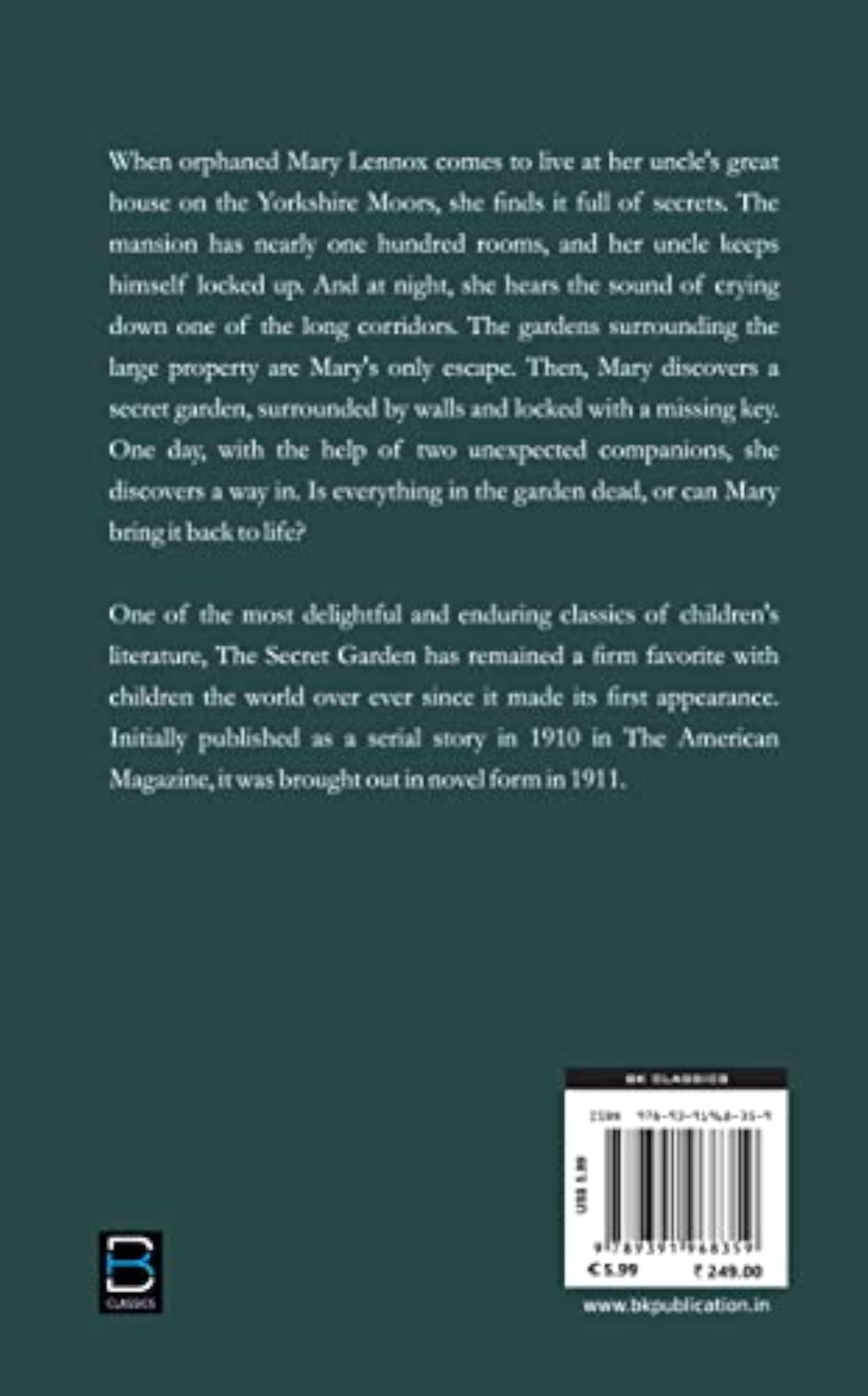 The Secret Garden (B K Classics)