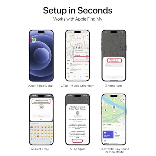 MSEBENT Wallet Tracker Card (Apple Find My, Wireless Charging) — view 2