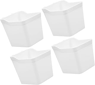 4Pcs Pegboard Wall Organizer Cups for Craft Room Hanging Storage Versati...