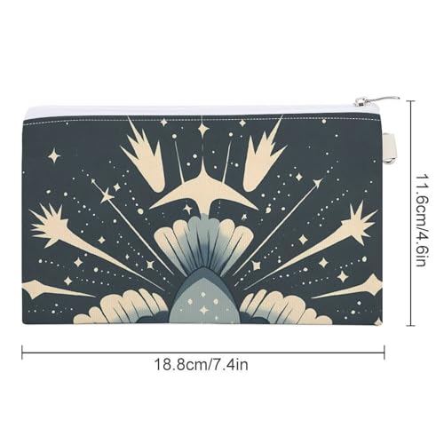 Pigeon Fashion Coin Purse Change Makeup Bag Canvas Pencil Pouch Travel2