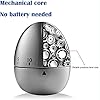 Amazon.com: Egg Kitchen Timer Cute Manual,Stainless Steel Metal ...