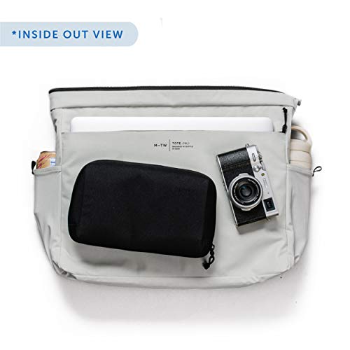 Moment Travelwear Tote - Durable, Waterproof, and Travel Friendly Tote Bag, Designed to Fit Laptop and Camera in Clay - Image 4