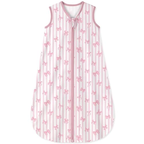 Image of Yoofoss Baby Sleep Sack 12-18 Months 0.5 TOG Baby Wearable Blanket, 100% Cotton Infant Toddler Sleeping Sack 2-Way Zipper Lightweight Sleep Sack