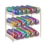 Shuqio 3-Schicht Flaschenorganizer, 30x19x34.5cm Flaschenregal...