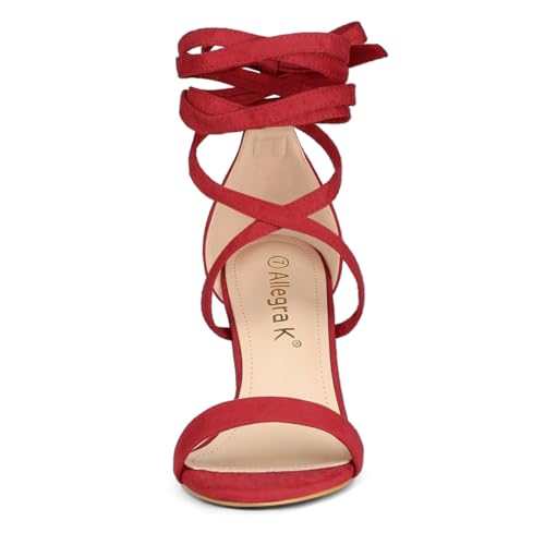 El mejor review de Sandalias tacón rojas los mejores 5. 8 Imagen adicional