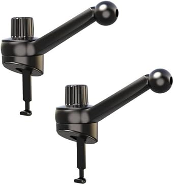 2 Pack Car Phone Mount Side Dash Vent Stand with 17mm Ball Joint Non Blocking Dashboard Defogging Air Vent Clamp Clip Base Adapter for Garmin Nuvi GPS Phone Holder Bracket Wireless Car Charger