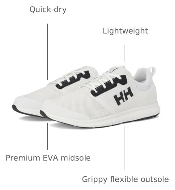 Image of Helly Hansen Feathering Lightweight Deck Shoes for Men, Mens Water Shoes
