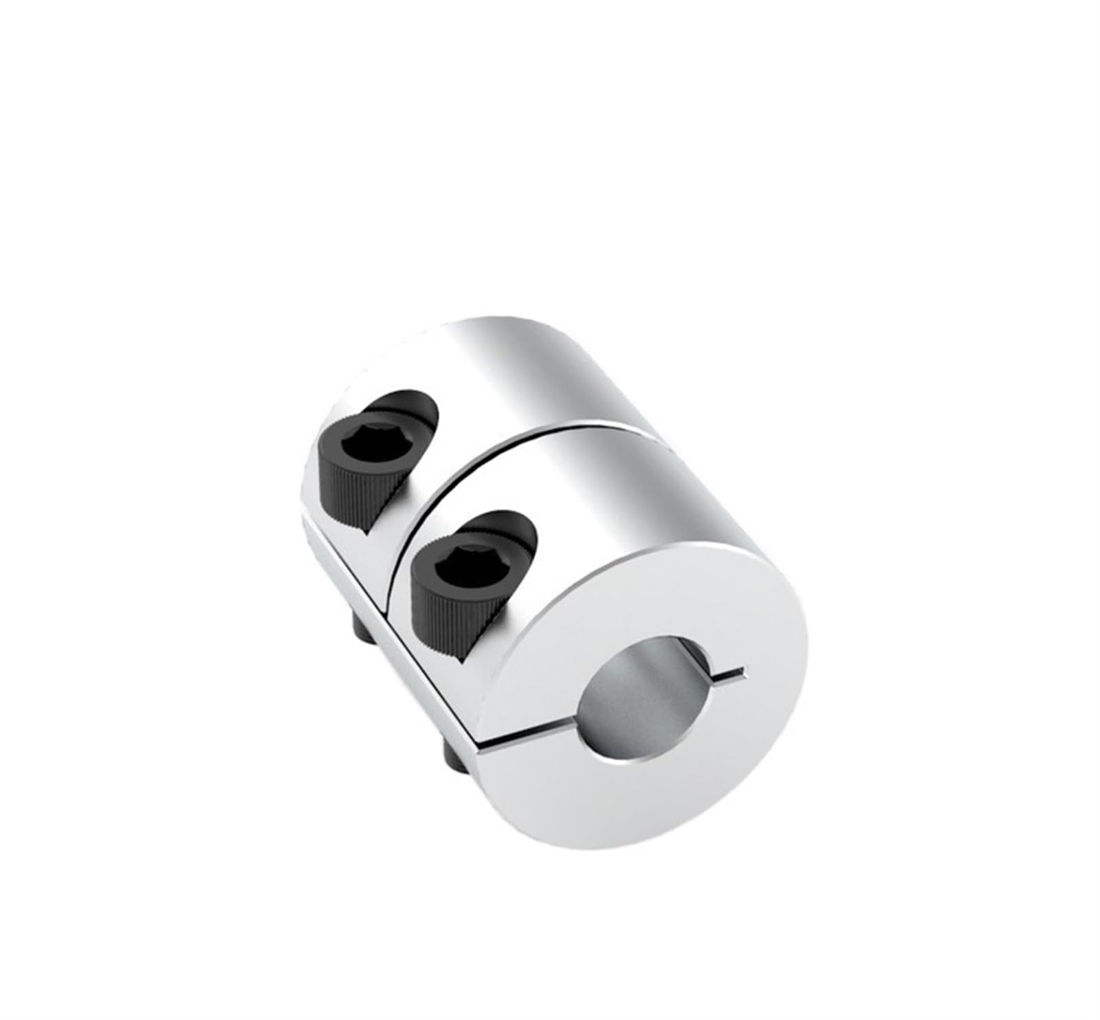 Rigid Coupling,Stainless Steel Rigid Coupling 1pcs D20L25 High Precision Rigid Shaft Couplings Aluminium Stepper Motor Lead Screw Coupler(D20L25-4X7)