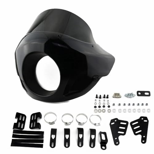 Carénage latéral moto contre le vent de face avec support robuste pour Sportster 1200 883
