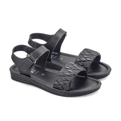 Image of ASIAN CSL-02 Women's Stylish Lightweight Sandals | Soft Cushioned Comfort, Velcro Fit, Fashionable Design for Office, Casual Outings & Daily Use