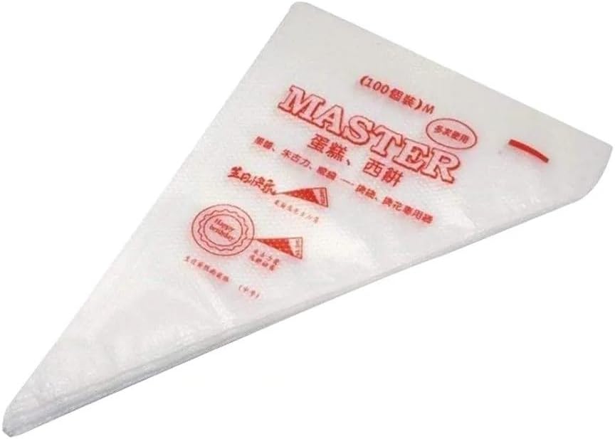 200pcs 12 Inch Disposable Piping Bags for Cream Frosting, Cakes and Cookies Decoration