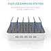 MSTJRY Charging Station for Multiple Devices : 5 Port Multi USB-A Charger Stations Multi-Device Organizer Charging Dock Designed for iPhone iPad Cell Phone Tablets (7 Short Cables Included)