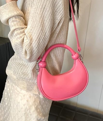 Crescent Shoulder Bags Crossbody Bags for Women Underarm Purse Soft Handbag Casual Tote Bag 20253