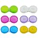 WFPLUS 30 Pack Colorful Contact Lens Case - Bulk Eye Lense Cases, Holder Container Case