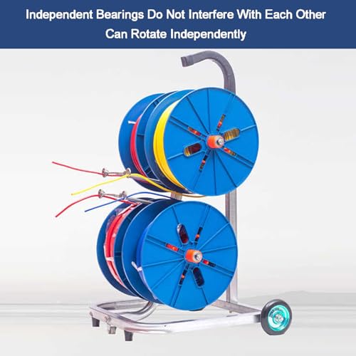 Distributeur portable de bobines pour installations électriques rapides