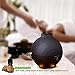 Aromacare Essential Oil Diffuser, Aromatherapy Diffusers for Essential Oils Large Rome, Cool Mist Humidifier, Diffusers for Home One Fill for 15+ Hours with Night Light 2 Mist Mode Waterless Auto-Off