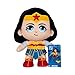 Jazwares DC Wonder Woman Plush - 8-Inch Stuffed Collectible Super Hero Toy from Warner Bros. Discovery - Officially Licensed - Ages 3+