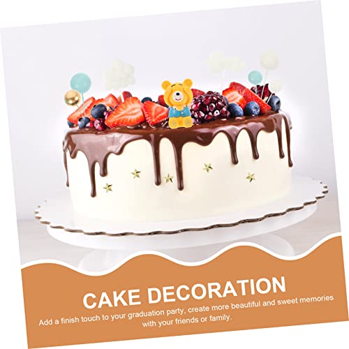 SAFIGLE 3 Conjuntos De Linha De Bolo Decoração Rosa Decoração Azul Decoração De Bolo Conjunto De Urs