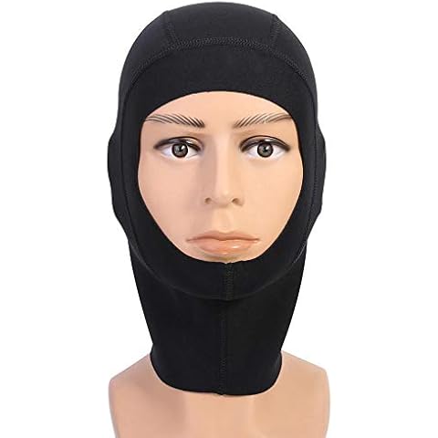 Keenso 1mm/3mm Unisex Neoprene Diving Cap Cover