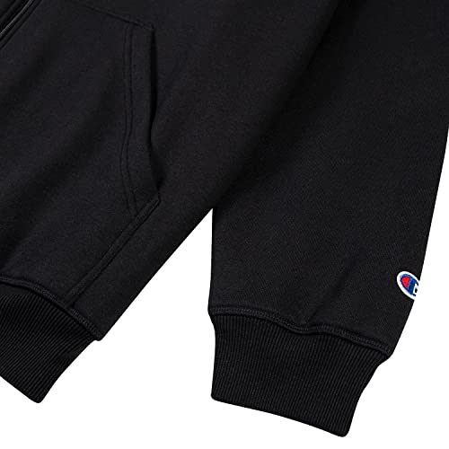 Champion Big And Tall Thermal Lined Hoodies For Men – Men’s Fleece Zip Up Hoodie Black #TOP1