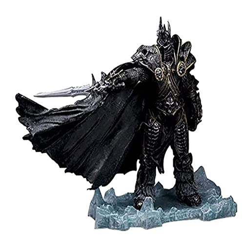 maoying02 22cm World of Warcraft Lich Roi Arthas Menéthil Anime Action Figure Collectible Modèle Cover