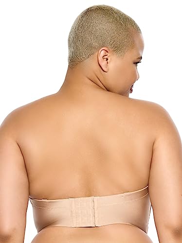 Felina Body Veil Longline Strapless Seamless Bra - Plus Size Strapless Bra With Wide Back- Strapless Bras For Women Backless #TOP1