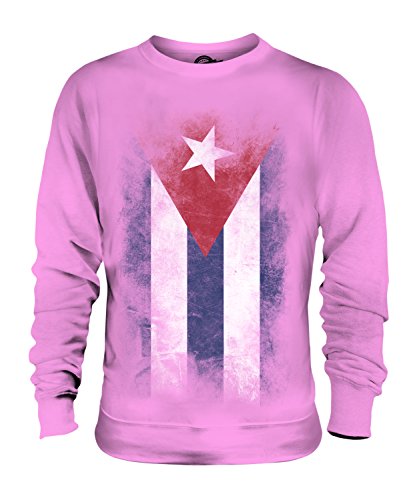 Sweat-shirt homme femme Cuba Candymix sweat imprimé drapeau dégradé chaud