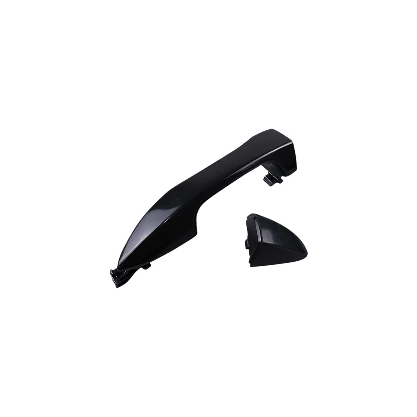 TNTGEBFVBG Universal Car Exterior Door Handle for Toyota for Corolla 2014 2015 2016 2017 2018 Door Handle Driver Front Rear Side Outer Black(Rear Right)