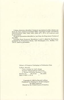 Hardcover I am a woman by God's design Book